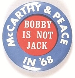 McCarthy Bobby is Not Jack