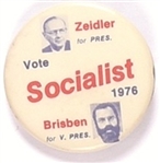 Zeidler, Brisben Socialist Party