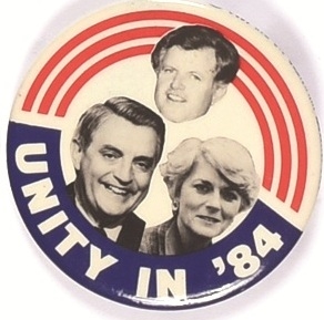 Mondale, Kennedy Unity in 84