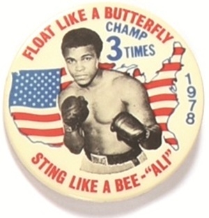 Ali Float Like a Butterfly