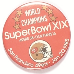 49ers Super Bowl XIX
