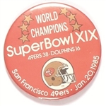 49ers Super Bowl XIX
