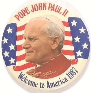 Pope John Paul II Welcome to America