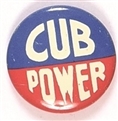 Cub Power Baseball Pin