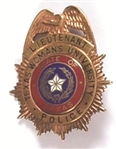 Texas Womans University Police Badge