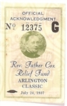 Father Cox Relief Fund