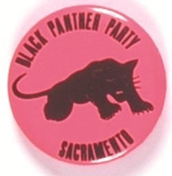 Black Panthers Sacramento Pink Celluloid