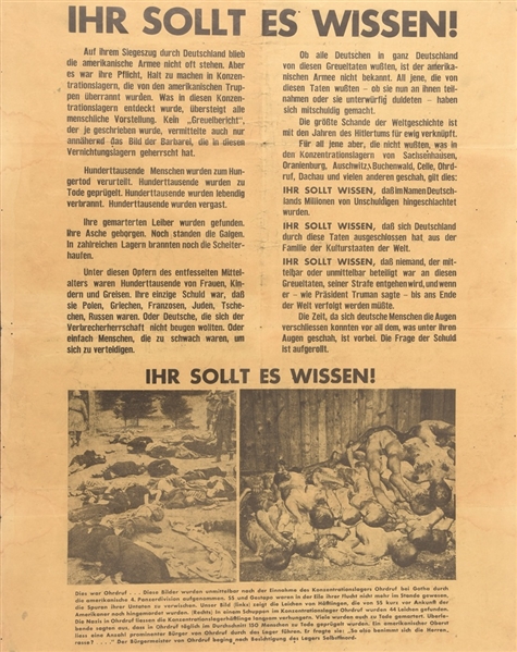 WWII What You Should Know Poster