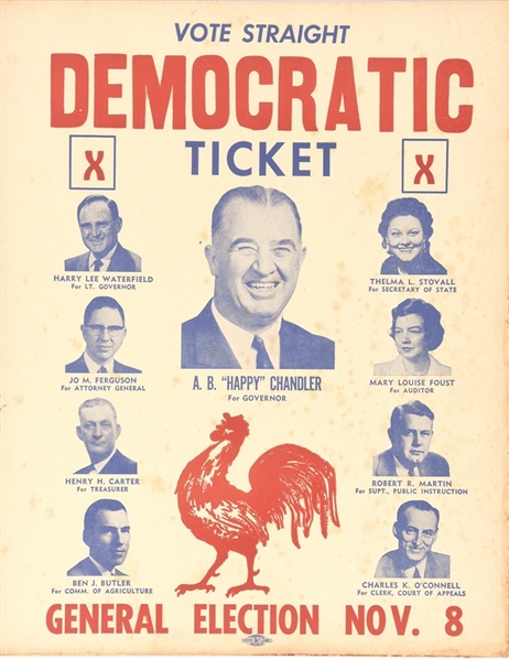 Happy Chandler Kentucky Poster