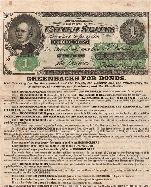 Civil War Greenback