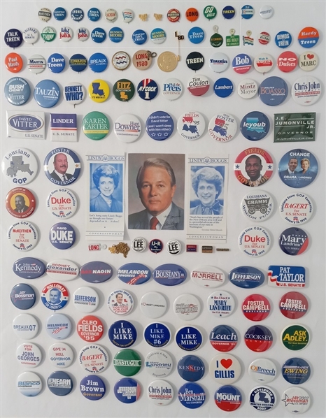 Giant Group of Louisiana Pins