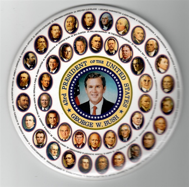 Bush Presidents 6-Inch Celluloid