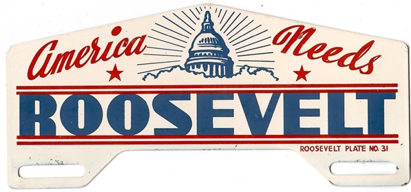 America Needs Roosevelt