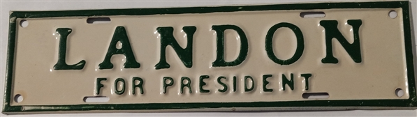 Landon for President License