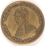 Harrison in Uniform Log Cabin Token