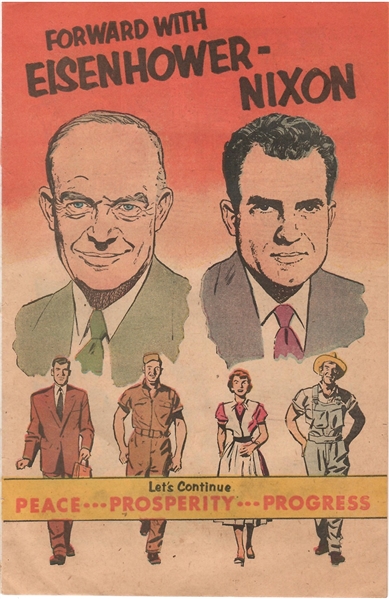 Eisenhower and Nixon Comic Book 