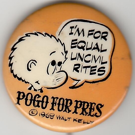 Pogo for President Uncivil Rights 