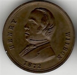 Grant and Wilson 1872 Medal