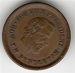 McClellan, Pendleton 1864 Medal