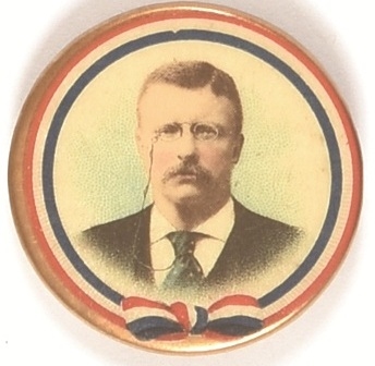 Roosevelt Ribbon Design Celluloid