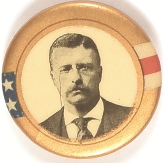 Roosevelt Stars, Stripes, Gold Border
