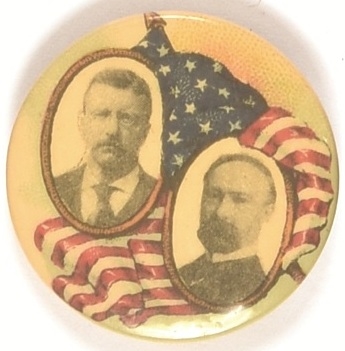 Roosevelt, Fairbanks Flag Jugate