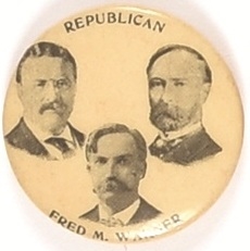 Roosevelt, Fairbanks, Warner Michigan Coattail