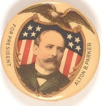 Parker Scarce Eagle and Shield Pin