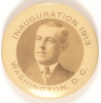 Wilson 1913 Inaugural Pin