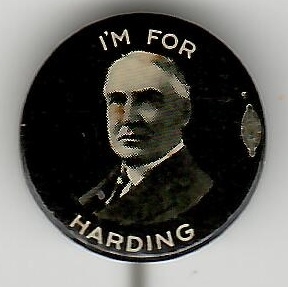 Im for Harding