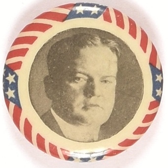 Hoover Stars and Stripes Border Pin
