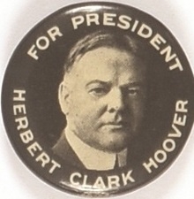Herbert Clark Hoover for President