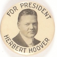 Hoover for President Celluloid