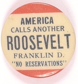 American Calls Another Roosevelt No Reservations, James Curley