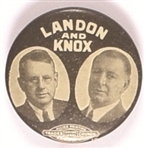 Landon and Knox Scarce Jugate