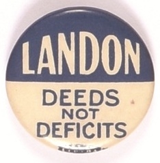 Landon Deeds Not Deficits