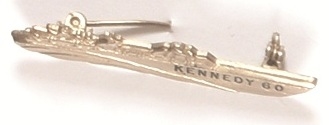 Kennedy Silver PT 109 Pinback