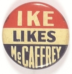 Ike Likes McCaffrey NY Coattail