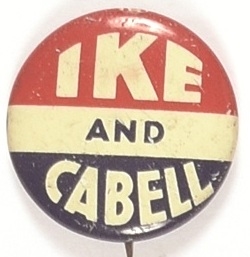 Ike and Cabell Virginia Coattail