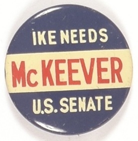 Ike Needs McKeever Oklahoma Coattail
