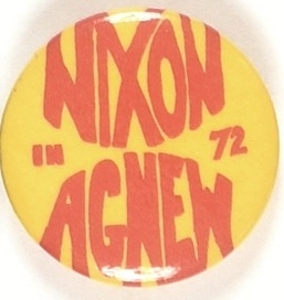 Nixon, Agnew 1972 Celluloid