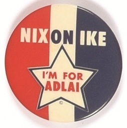 Nix On Ike Im for Adlai
