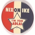 Nix On Ike Im for Adlai