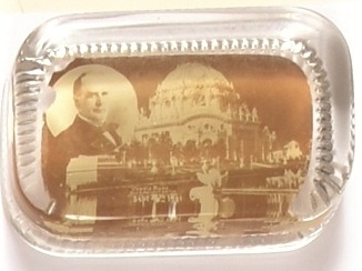 McKinley Temple of Music Paperweight