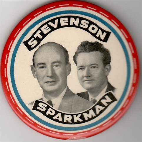 Stevenson, Sparkman 1952 Jugate