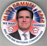 Romney We Want Change