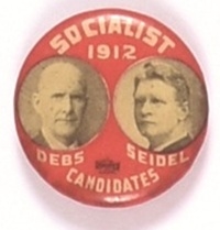 Debs and Seidel Socialist Jugate