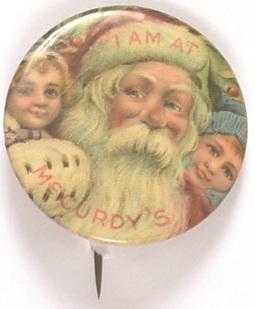 Santa I am at McCurdys