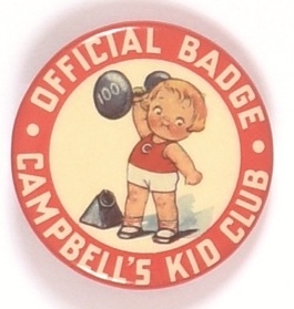 Campbells Kid Club Official Badge