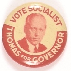 Rare Socialist Thomas for Governor